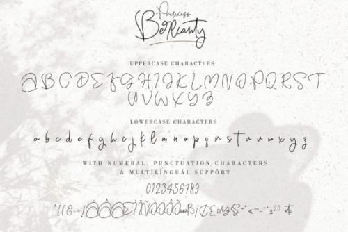 Princess Berlianty Handwritten Font