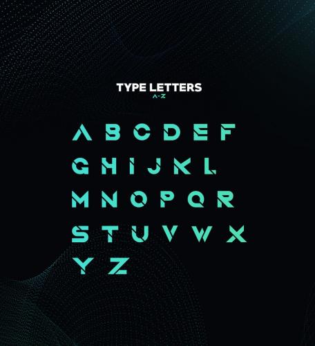 Quantum Typeface Font