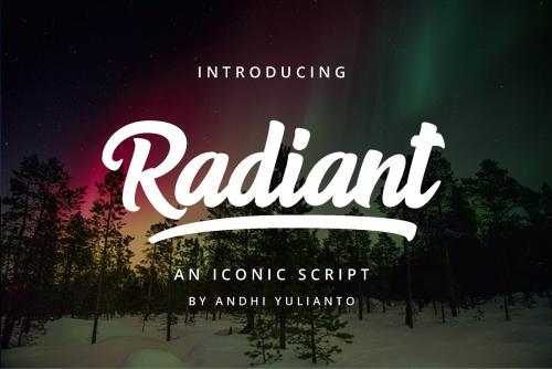 Radiant Bold Script Font