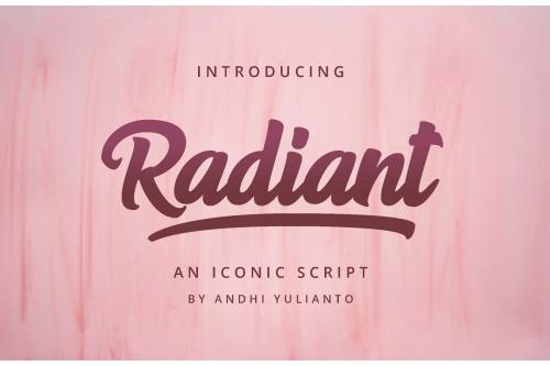 Radiant Bold Script Font