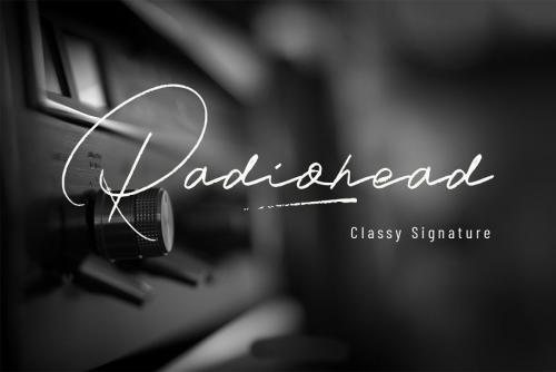 Radiohead Handwritten Font