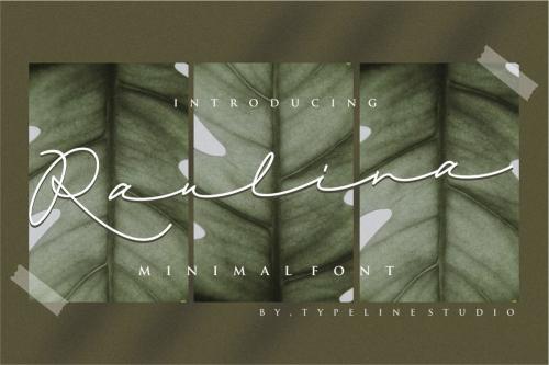 Raulina Signature Font