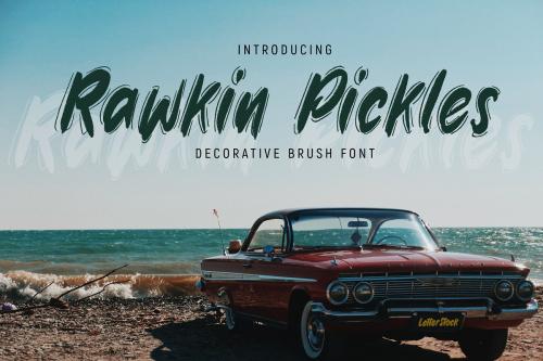 Rawkin Pickles Font
