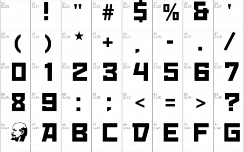 Red October Font