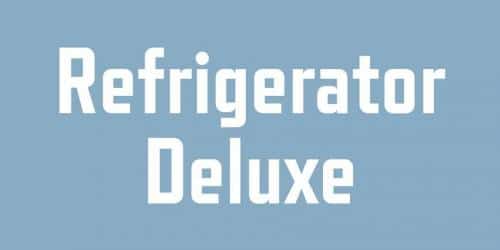 Refrigerator Deluxe Font
