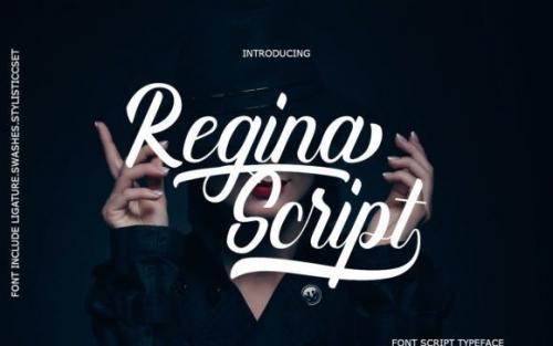 Regina Calligraphy Font