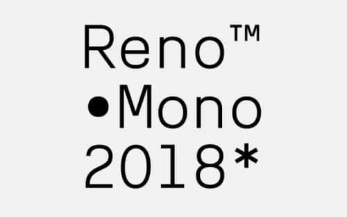 Reno Mono Typeface