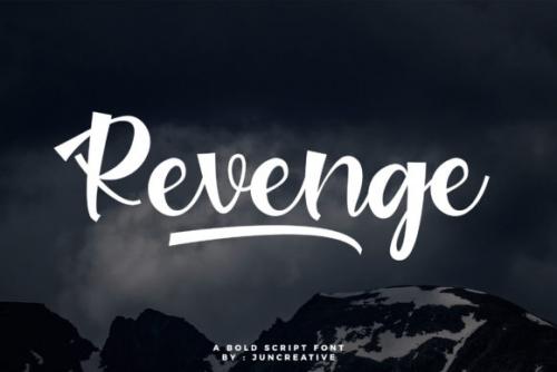 Revenge Script Font