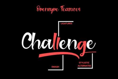 Revenge Script Font