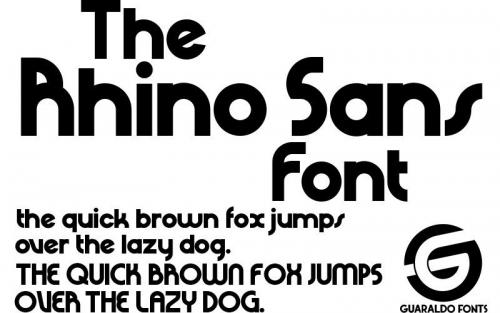 Rhino Sans Font