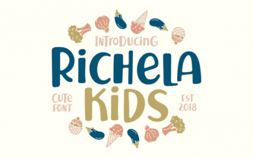 Richela Kids Script Font