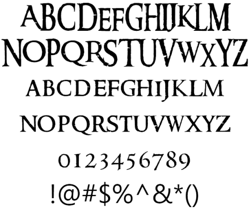 Ringbearer Font The Lotr Fonts