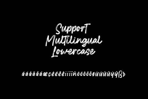Risslead Block Brush Font