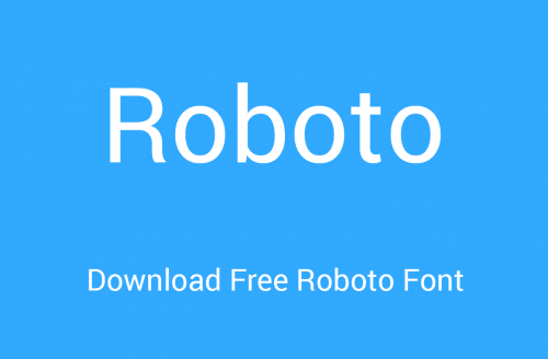 Roboto Font Family