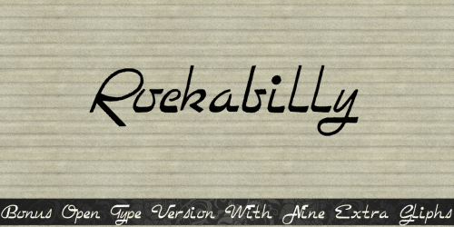 Rockabilly Font