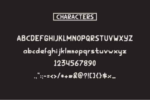 Rootfear Handmade Font
