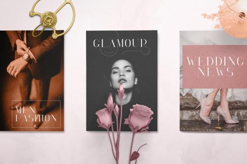 RoseGold Serif Font