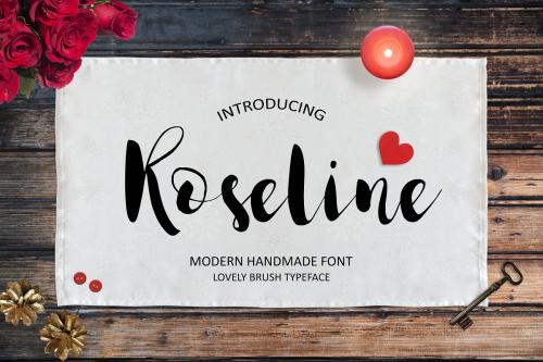 Roseline Script Font