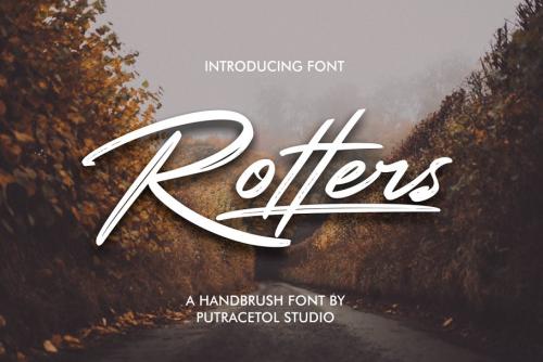 Rotters Brush Font