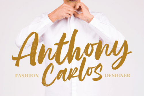 Rough Rough Brush Font