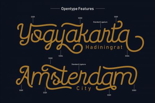 Routerline Typeface