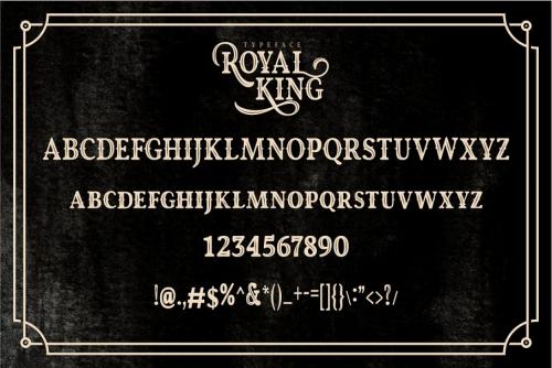 Royal King Typeface