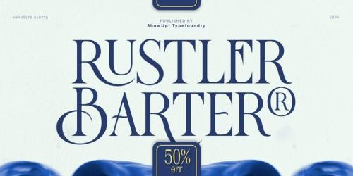 Rustler Barter® Serif Font