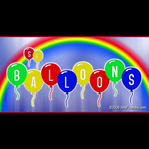 SF Balloons Font