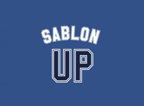 Sablon Up Display Font