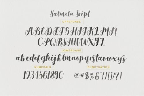 Salmela Script Font