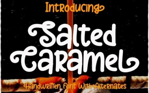 Salted Caramel Script Font
