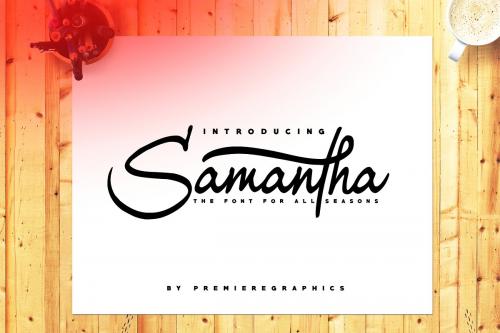 Samantha Script Font