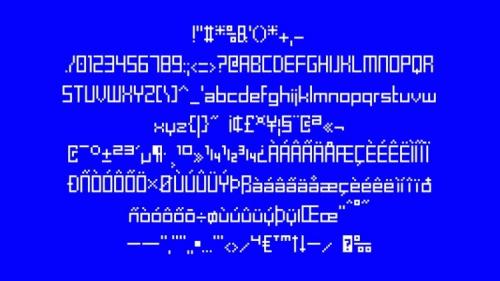 Schoon Square Sans Serif Font