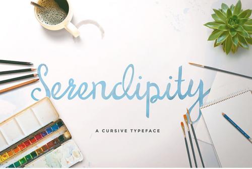Serendipity Script Font