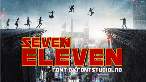 Seven Eleven Font