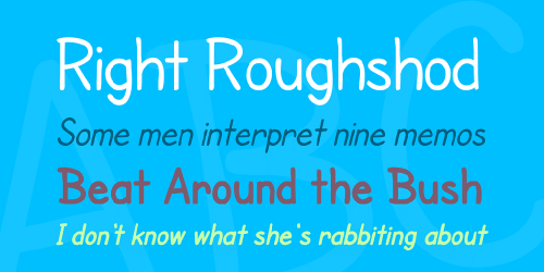 Sf Cartoonist Hand Font