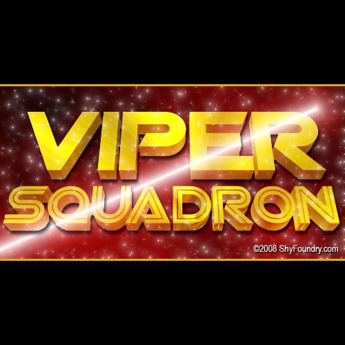 Sf Viper Squadron Font