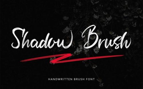 Shadow Brush Font