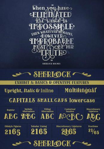 Sherlock Font