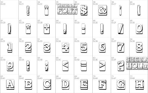 Sherlock Holmes Font