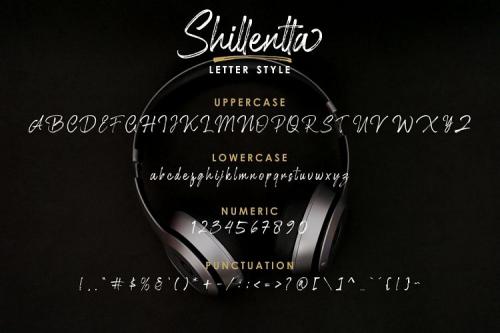 Shillentta Script Font