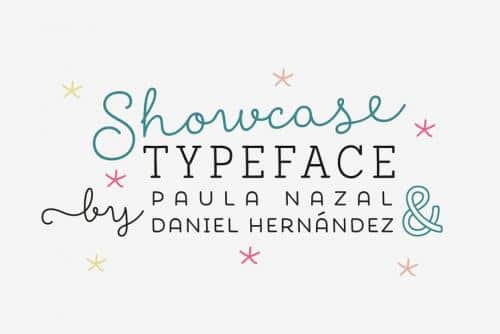 Showcase Family Font