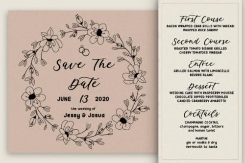 Signature Cocktails Font Duo Font