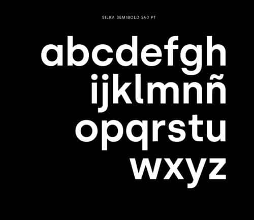 Silka Geometric Font