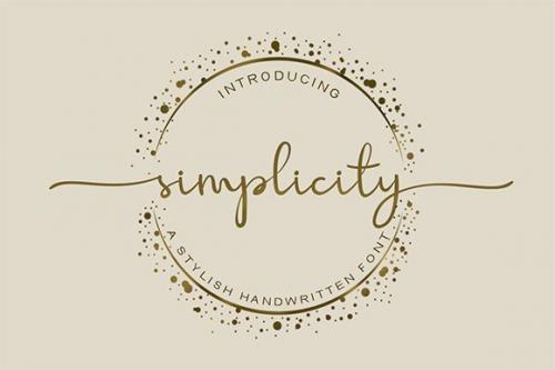Simplicity Font Family