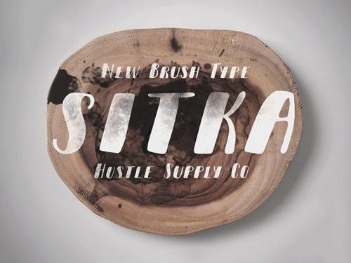 Sitka Brush Font