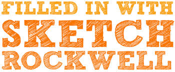 Sketch Rockwell Font