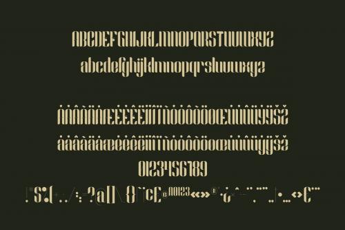 Slang Ligature Font