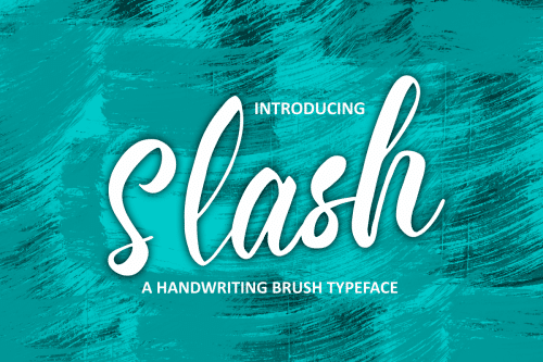 Slash Script Font