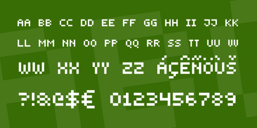Smallest Pixel Font